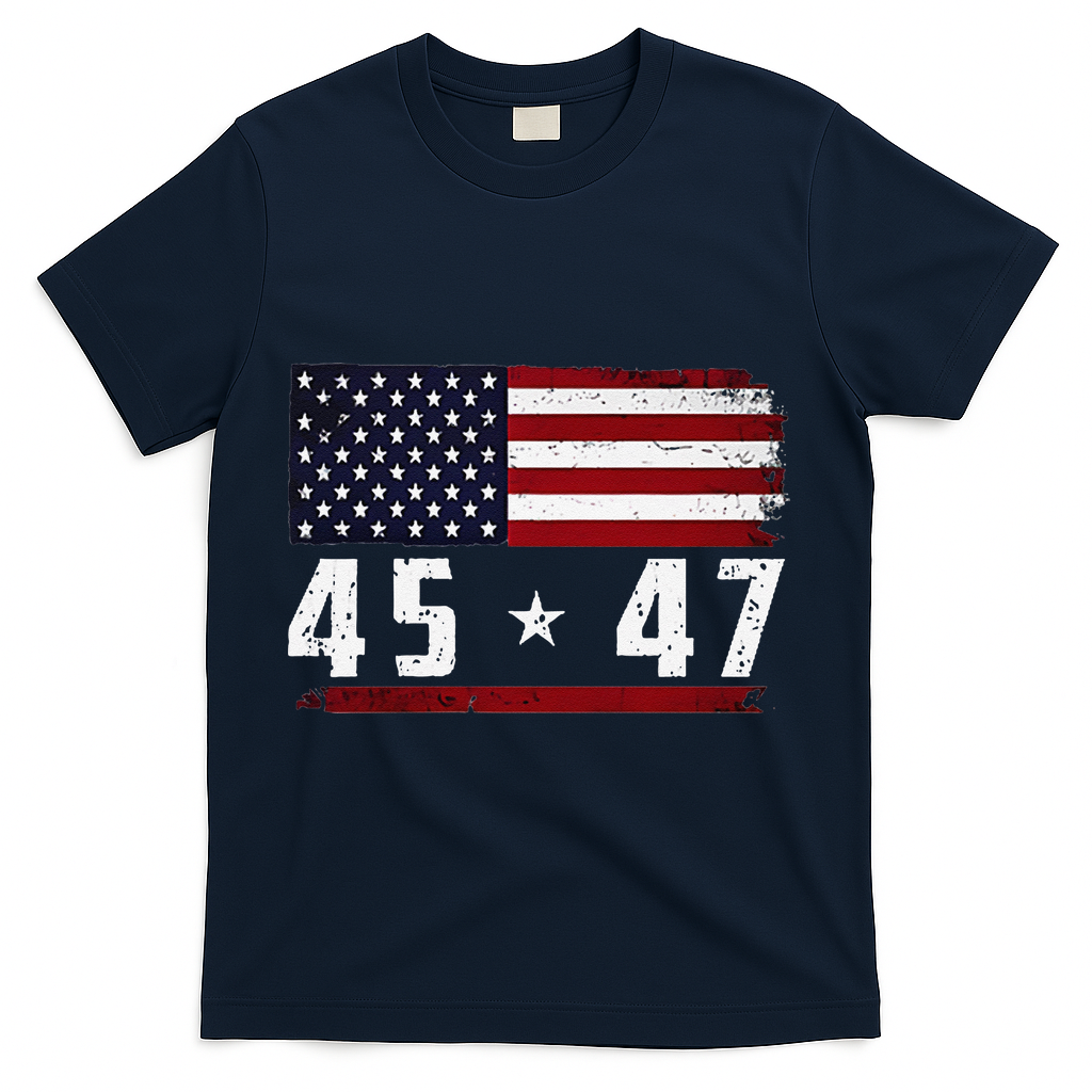 45 47 Trumpt Gift T-Shirt - Navy