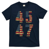 45 47 Trump Vintage Flag 2024 Election T-Shirt