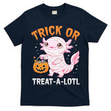 Kawaii Axolotl Mummy Trick or Treat-A-Lotl Halloween Essential T-Shirt
