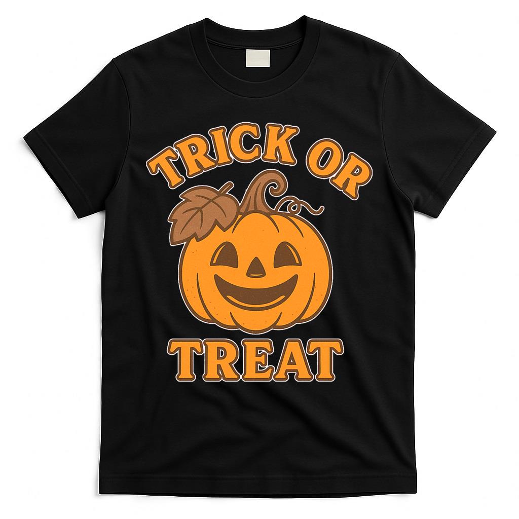 Retro Halloween Trick or Treat Pumpkin Classic T-Shirt