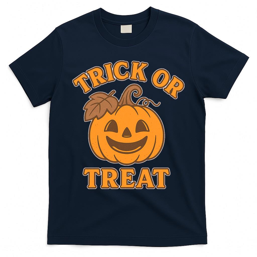 Retro Halloween Trick or Treat Pumpkin Classic T-Shirt