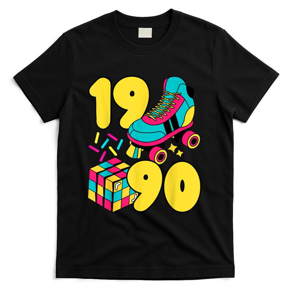 Retro Nostalgia - 1990 Vintage Roller Rink 90s Night Retro Nostalgia Collector T-Shirt