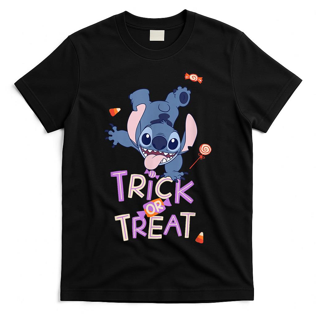 Disney Lilo Stitch Halloween Trick or Treat T-Shirt