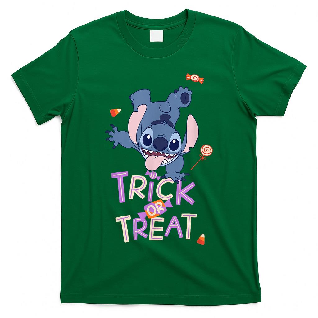 Disney Lilo Stitch Halloween Trick or Treat T-Shirt