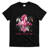 In October We Wear Pink Horse Breast Cancer Awareness Women T-Shirt