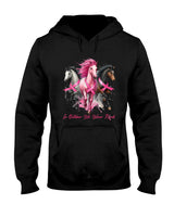 In October We Wear Pink Horse Breast Cancer Awareness Women T-Shirt