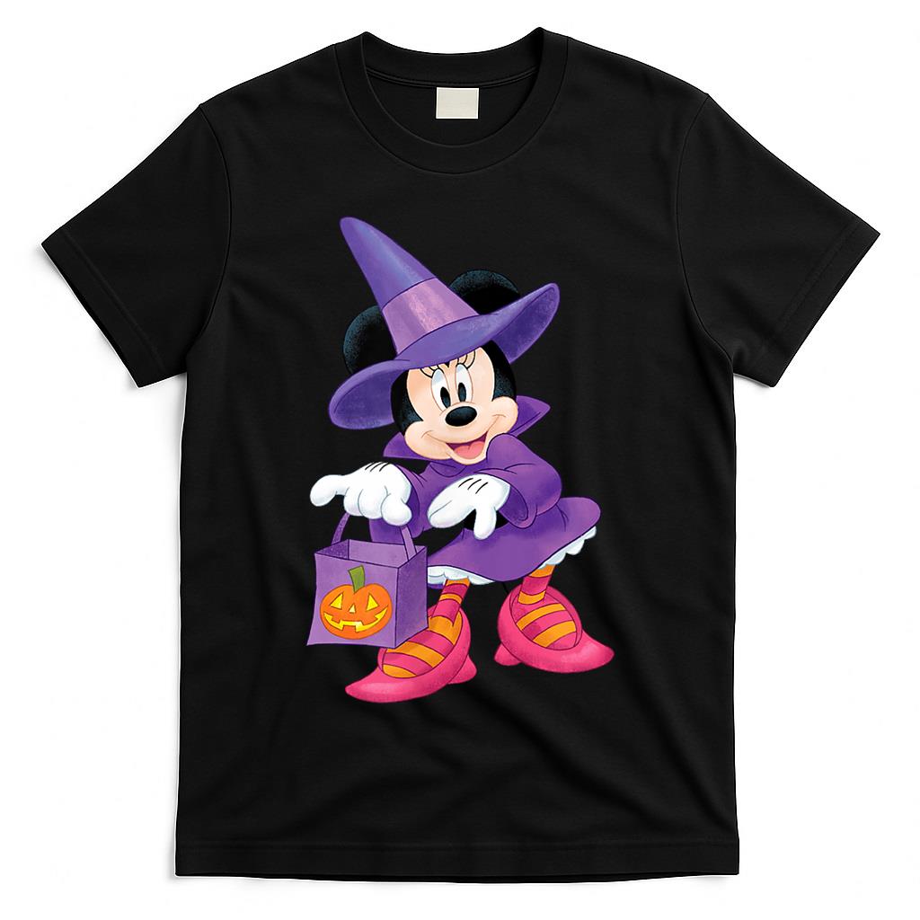 Disney Halloween Minnie Mouse Trick or Treating T-Shirt