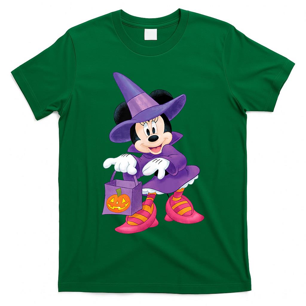 Disney Halloween Minnie Mouse Trick or Treating T-Shirt