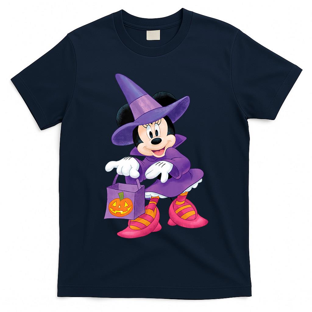 Disney Halloween Minnie Mouse Trick or Treating T-Shirt