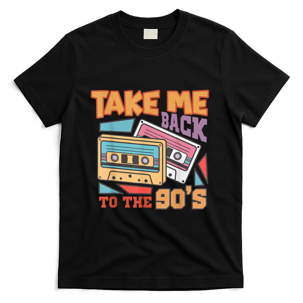Retro Nostalgia - Retro 90s Cassette Tapes Nostalgia T-Shirt