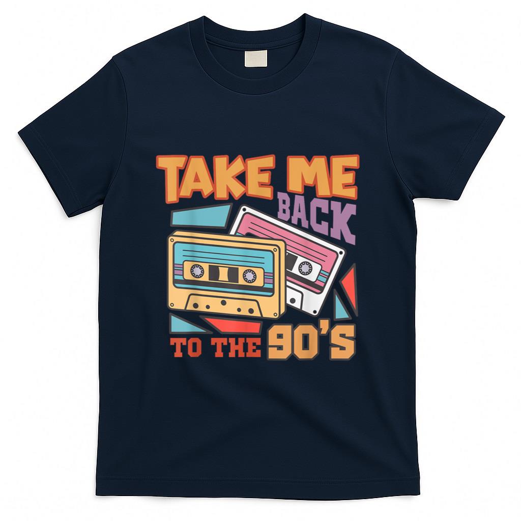 Retro Nostalgia - Retro 90s Cassette Tapes Nostalgia T-Shirt