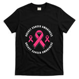 Breast Cancer Awareness Pink Ribbon T-Shirt