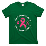 Breast Cancer Awareness Pink Ribbon T-Shirt