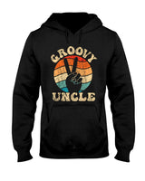 Retro Nostalgia - Groovy Uncle 70s Aesthetic Nostalgia 1970's Retro Uncle T-Shirt