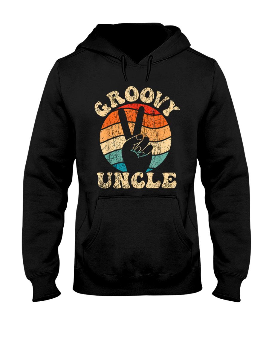 Retro Nostalgia - Groovy Uncle 70s Aesthetic Nostalgia 1970's Retro Uncle T-Shirt