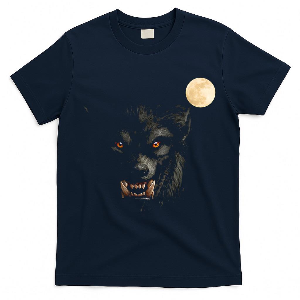 Scary Cool Halloween Werewolf Lychan Trick Or Treat Party T-Shirt