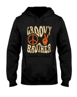 Retro Nostalgia - Groovy Brother 70s Aesthetic Nostalgia 1970's Retro Brother T-Shirt