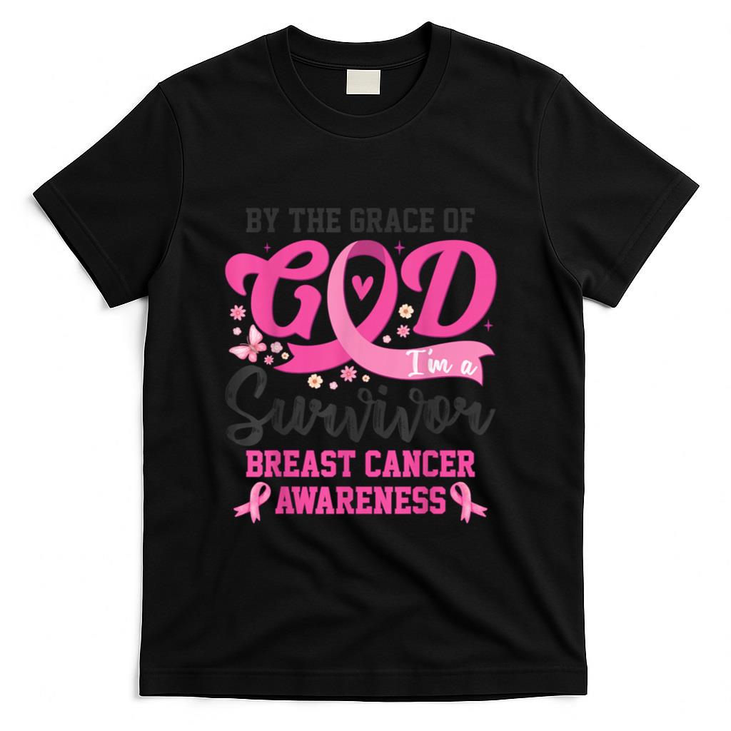 Im A Survivor Breast Cancer Awareness For Women Mom Grandma T-Shirt