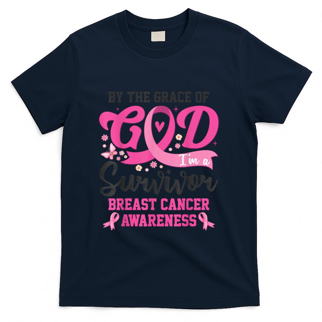 Im A Survivor Breast Cancer Awareness For Women Mom Grandma T-Shirt