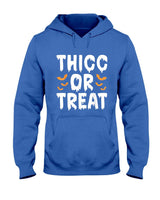 Thicc Or Treat Spooky Halloween Trick Or Treat T-Shirt