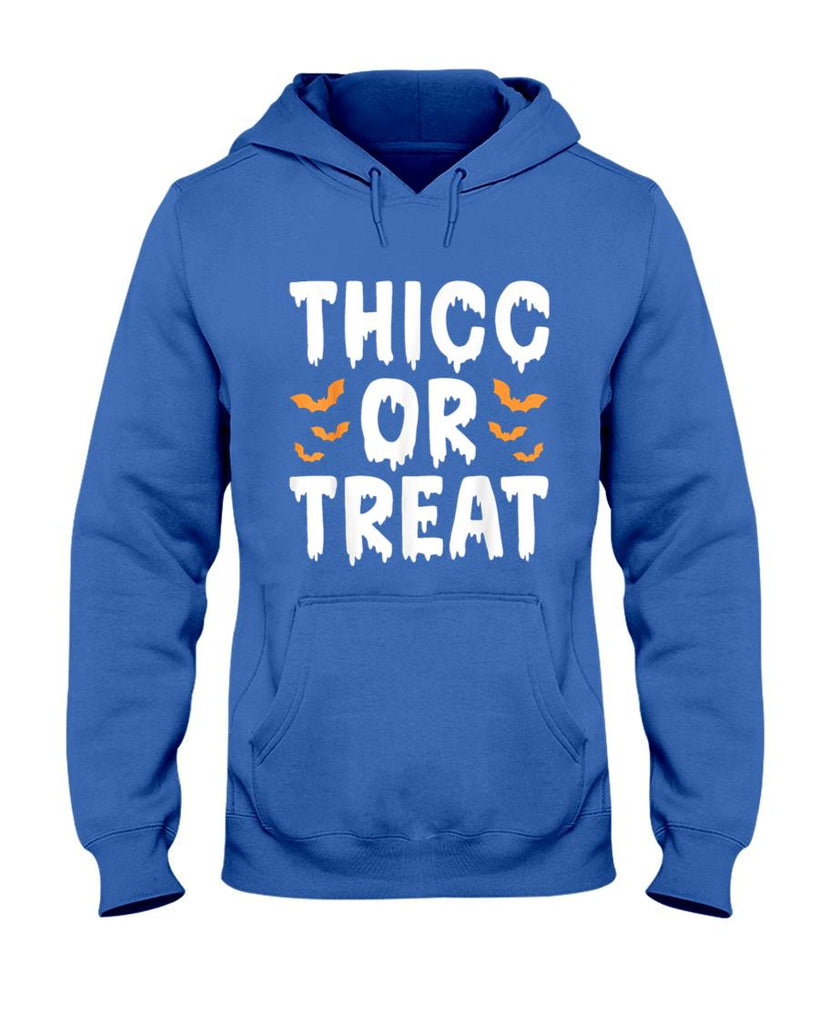 Thicc Or Treat Spooky Halloween Trick Or Treat T-Shirt