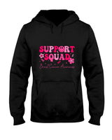 Retro Groovy Support Squad Breast Cancer Awareness T-Shirt