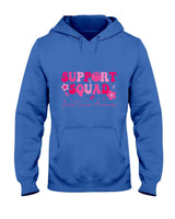 Retro Groovy Support Squad Breast Cancer Awareness T-Shirt