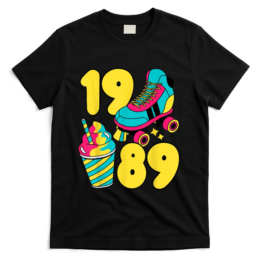 Retro Nostalgia - 1989 Retro Raised In The 80s Old School Nostalgia Vibes T-Shirt