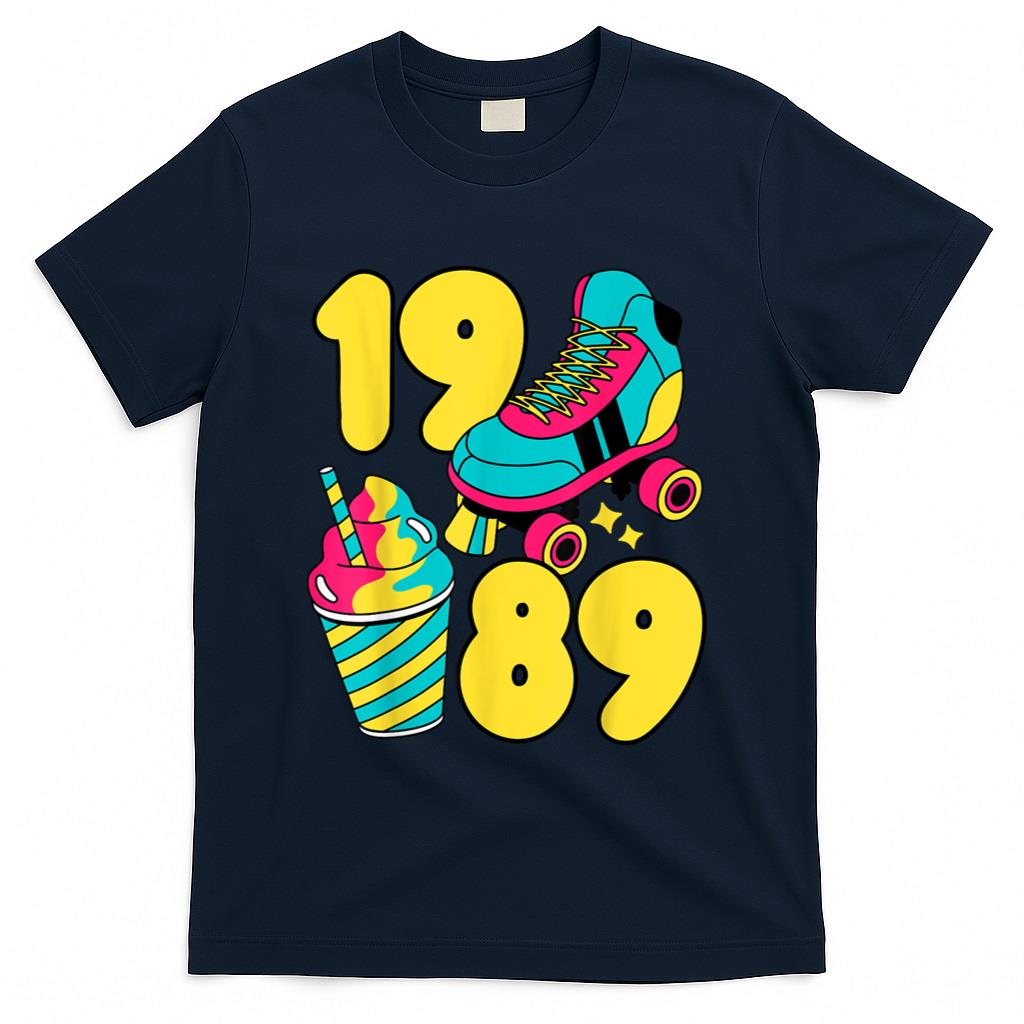 Retro Nostalgia - 1989 Retro Raised In The 80s Old School Nostalgia Vibes T-Shirt