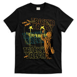 Trick r Treat Sam Graffiti Collage Halloween Horror Movie T-Shirt