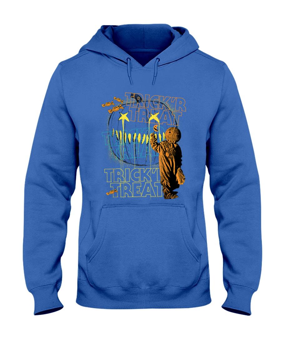 Trick r Treat Sam Graffiti Collage Halloween Horror Movie T-Shirt
