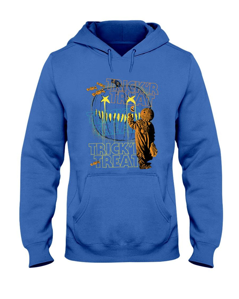 Trick r Treat Sam Graffiti Collage Halloween Horror Movie T-Shirt