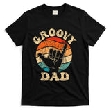 Retro Nostalgia - Groovy Dad 70s Aesthetic Nostalgia 1970's Retro Groovy Dad T-Shirt