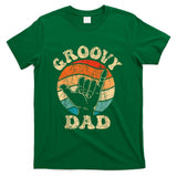 Retro Nostalgia - Groovy Dad 70s Aesthetic Nostalgia 1970's Retro Groovy Dad T-Shirt