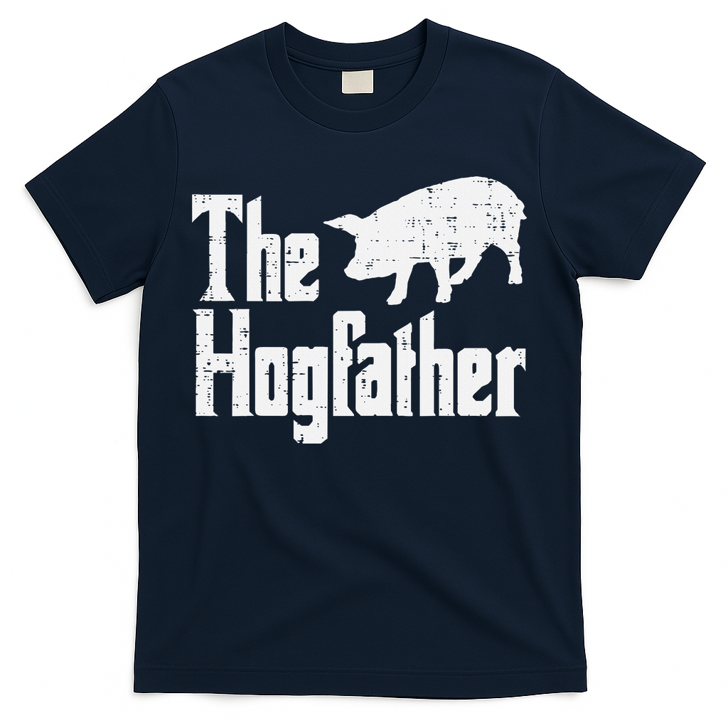Pig The Hogfather Funny Hog Dad Fathers Day Parody Papa T-Shirt