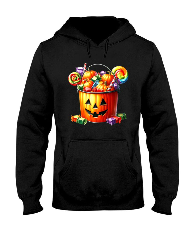 HALLOWEEN PUMPKIN BUCKET WITH CANDYS Oversized T-Shirt