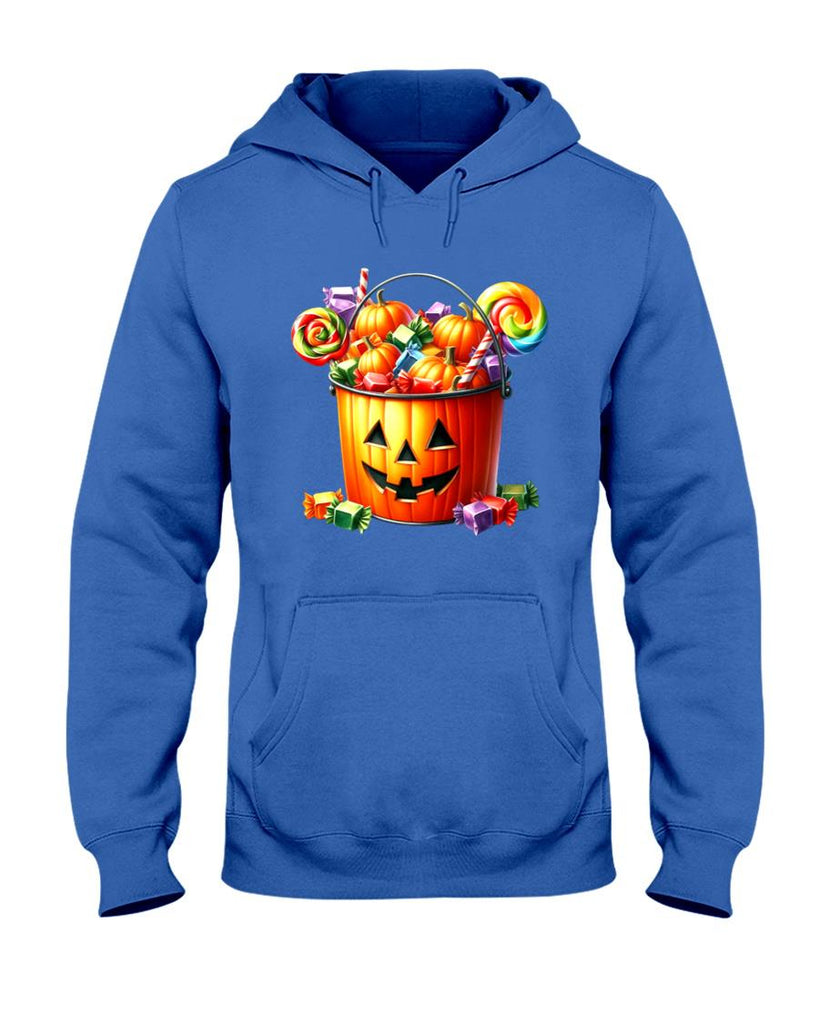 HALLOWEEN PUMPKIN BUCKET WITH CANDYS Oversized T-Shirt