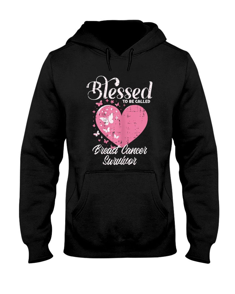 Blessed Breast Cancer Survivor Awareness Christian Women T-Shirt