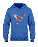Hummingbird Pink Ribbon Breast Cancer Awareness T-Shirt