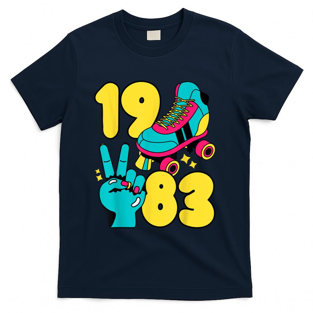 Retro Nostalgia - 1983 Retro Raised In The 80s Old School Nostalgia T-Shirt