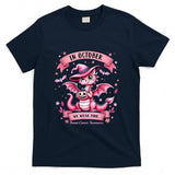 October We Wear Pink Breast Cancer Awareness Dragon T-Shirt