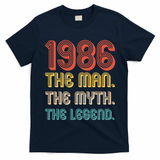40th Birthday 1986 The Man Myth The Legend T-Shirt