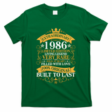 40th Birthday Extraordinary 1986 Limited Edition Living Legend Very Rare  T-Shirt