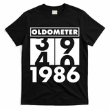 40th Birthday Oldometer 1986 T-Shirt