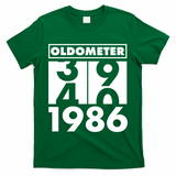 40th Birthday Oldometer 1986 T-Shirt