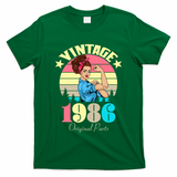 40th Birthday Vintage Rosie The Riveter 1986 Original Part  T-Shirt