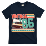 40th Birthday Vintage 1986 Cassette Tape  T-Shirt