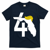 47th President Donald Trump Florida State T-Shirt - Navy