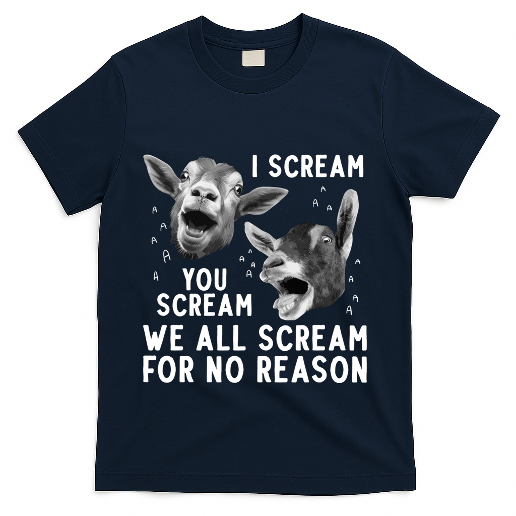 Cute Goat Design Pygmy Goat Farmer Goat Lover Gift T-Shirt