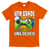 4th Grade Level Unlocked Video Game Back to School T-Shirt